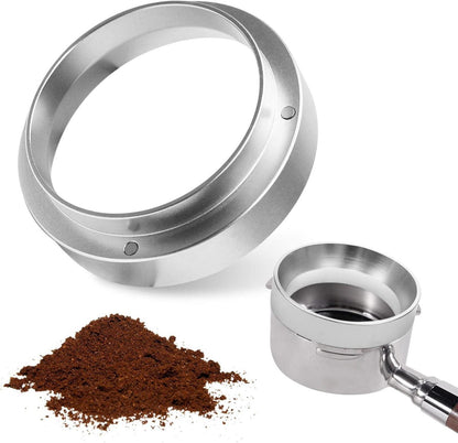 Kaffee Dosierring 51mm Aluminium Siebträger Zubehör Kompatibel mit