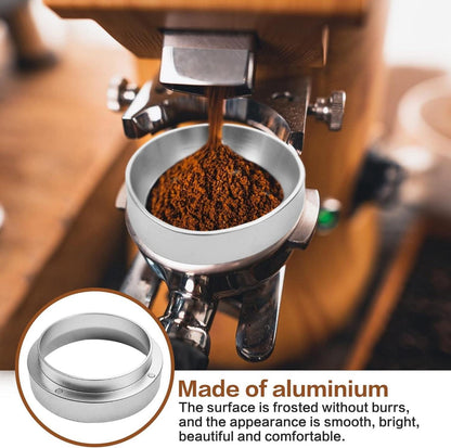 Kaffee Dosierring 51mm Siebträger Zubehör Aluminium Espresso Trichter