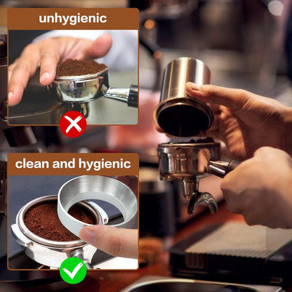 Dosierring 51mm Espresso Zubehör Aluminium Siebträger Trichter