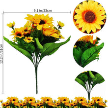 Künstliche Sonnenblumensträuße Deko Blumendeko Hochzeit