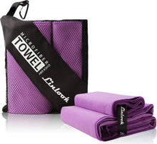 Microfaser Handtücher Set für Sport Yoga Camping Beach Gym