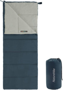 Leichter 3-Jahreszeiten Outdoor Schlafsack Blau Europa