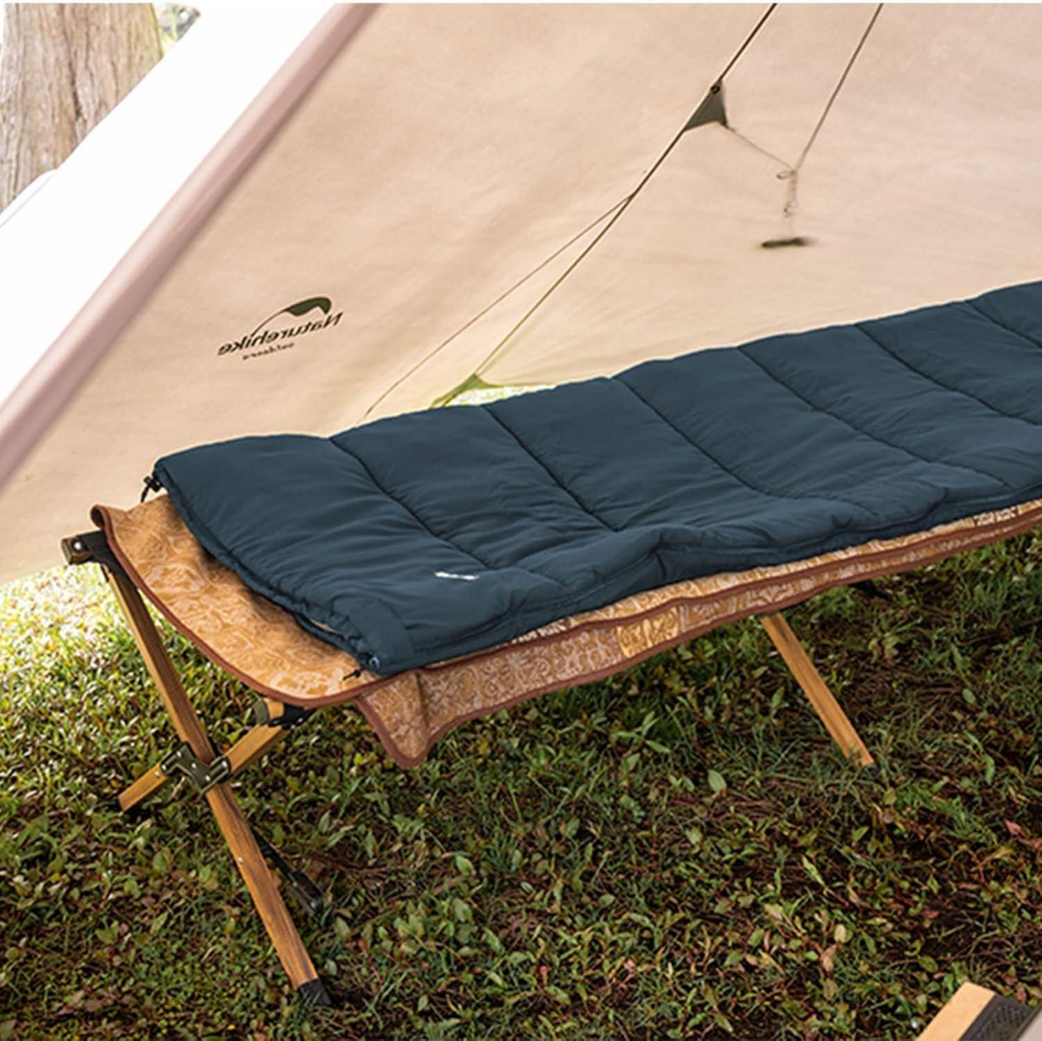 Naturehike Schlafsack 3 Jahreszeiten Leicht Outdoor Camping Blau