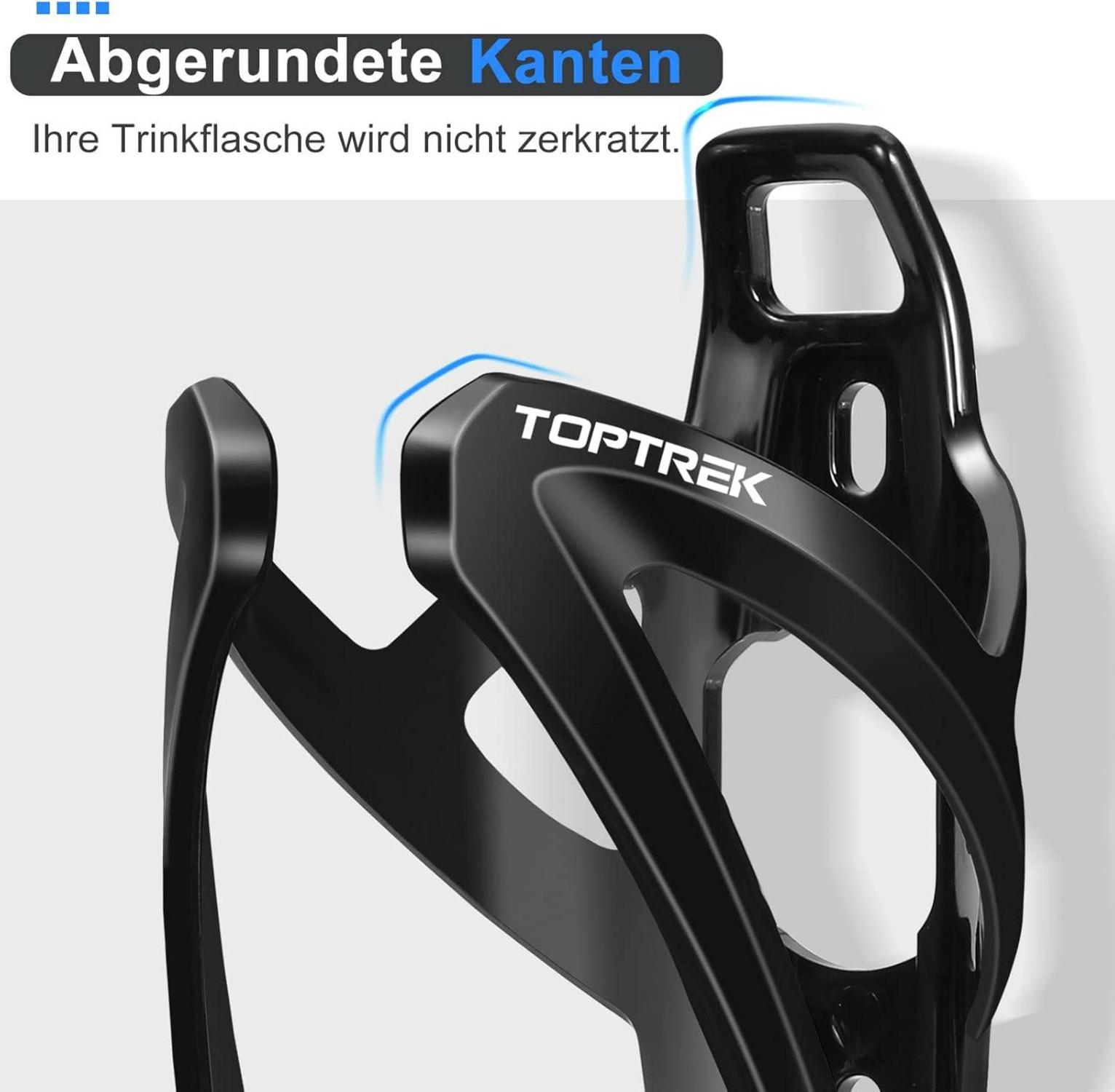 Toptrek Flaschenhalter Fahrrad Farbverlaufen Getränkehalter