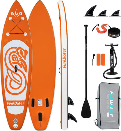 Aufblasbares Stand Up Paddling Board 2 Zubehörkonfigurationen