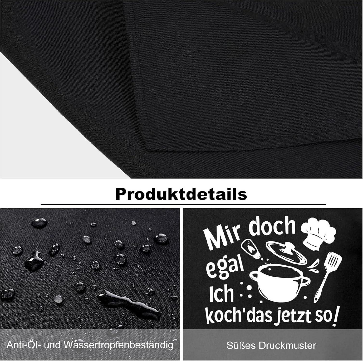 Kinder Lustige Kochschürze mit Taschen - Geschenk zum Kochen
