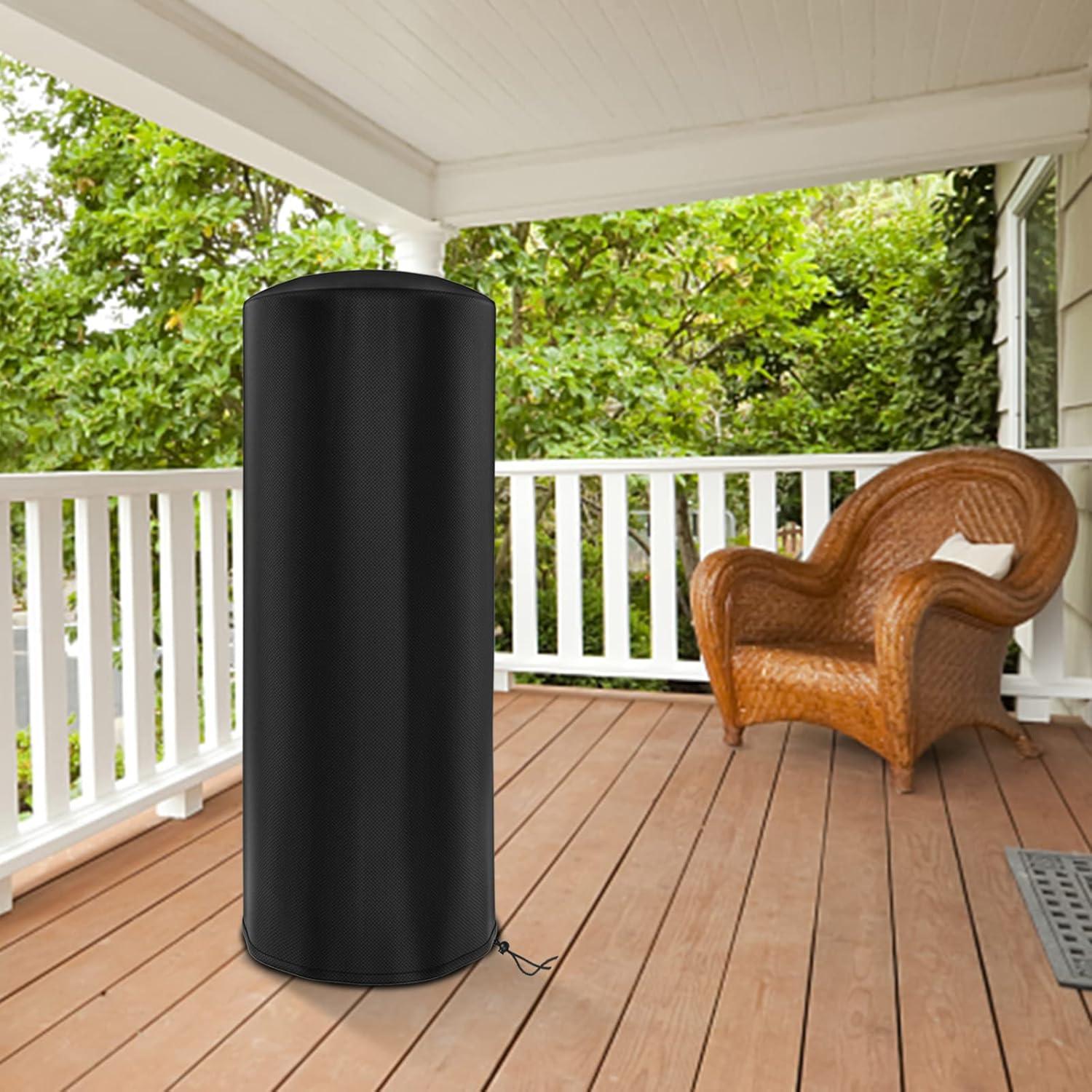 Wetterschutzhülle für Terrassenheizer 420D Wasserdicht 42x42x96cm