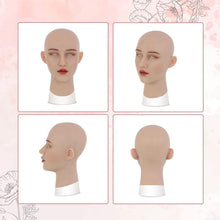 Silikonmaske für Damen und Herren, Cosplay, Halloween, Crossdressing