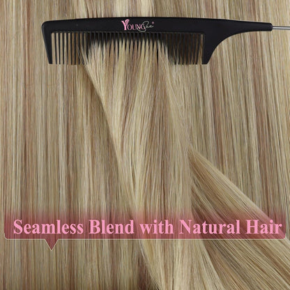 Echthaar Tape Extensions Blond 45cm - Remy Haarverlängerung