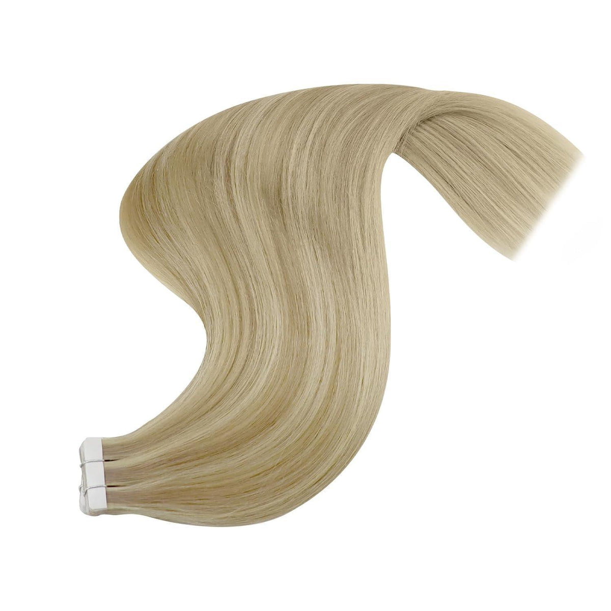 Echthaar Tape Extensions Blond 45cm - Remy Haarverlängerung