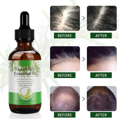 Rosmarinöl Haarwuchs 100% Natürliches Öl für Haut Haar (60