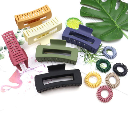 6er Pack Große Haarspangen Rutschfest Damen Haarschmuck 11 cm