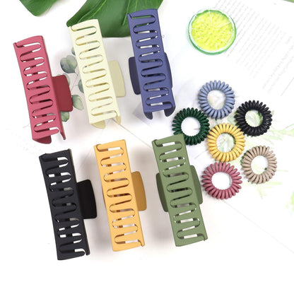 Große Rutschfeste Haarklammer Damen 11 cm Haarspange Acryl Haarschmuck