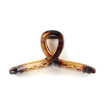 Transparent Gelbe Haarklammer 11cm Rutschfest für Damen und Mädchen