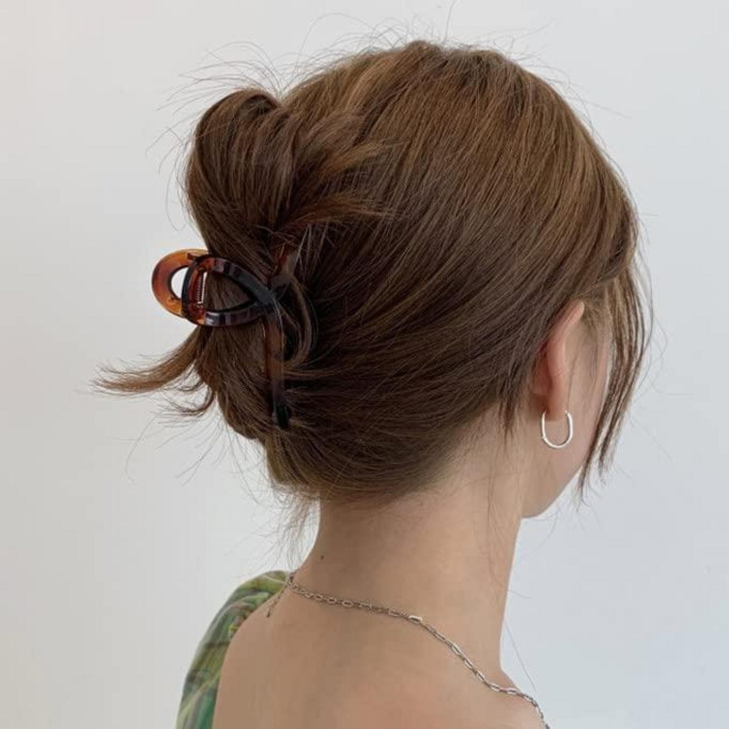 Große Rutschfeste Haarklammer 11cm Haarspangen Damen für Dickes Haar