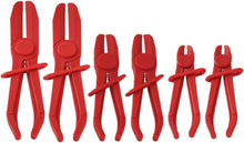 Schlauchklemmenzange Set, KFZ Abklemmzangen 6 tlg Rot