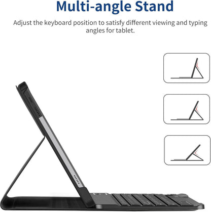 Lenovo Tab M10 Plus 10.6 Tastatur Hülle Bluetooth QWERTZ Schwarz