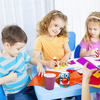 60 Stück 250 ml Bunte Pappbecher für Hochzeit und Partybedarf