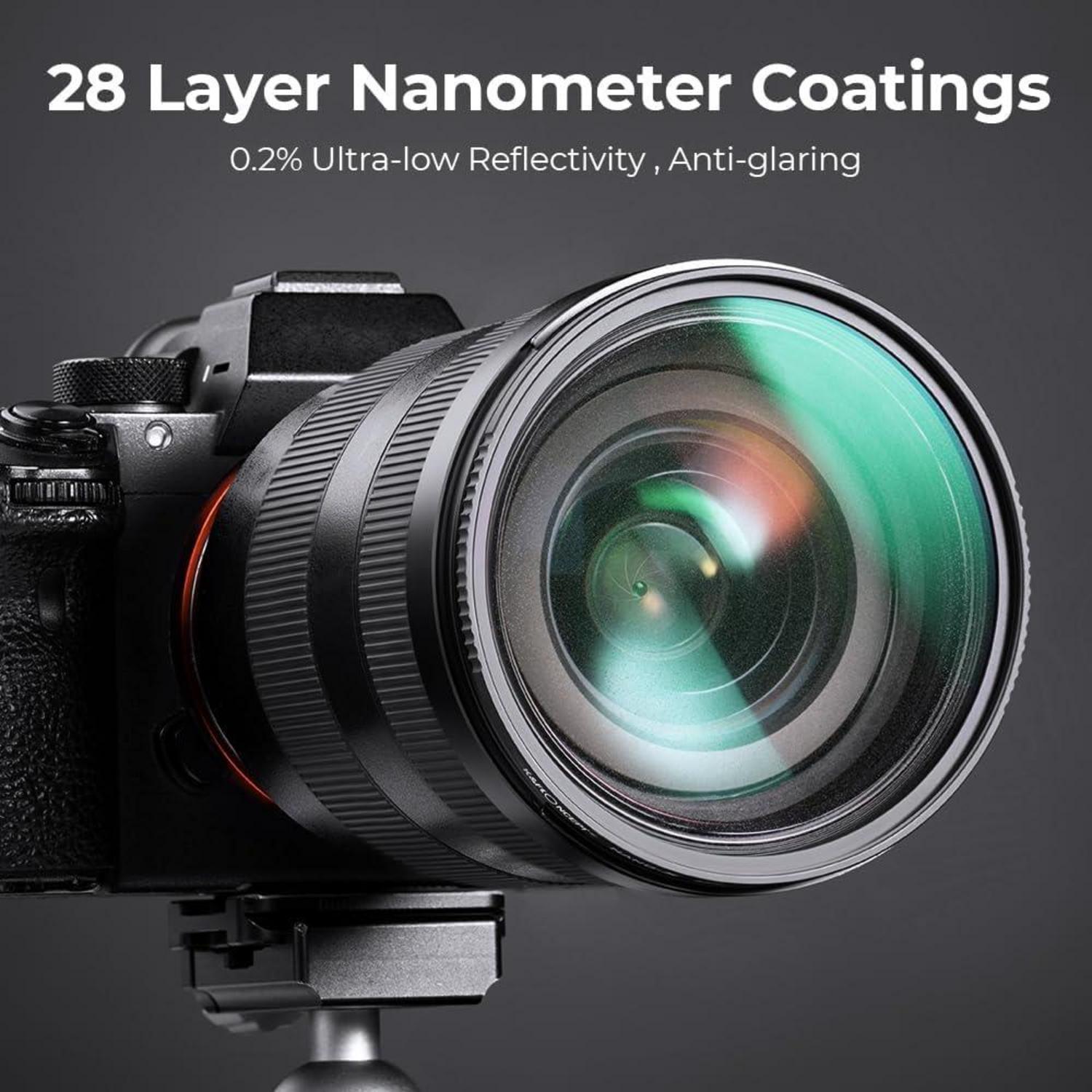 82mm Black Diffusion Effektfilter Set mit Nano-X Serie
