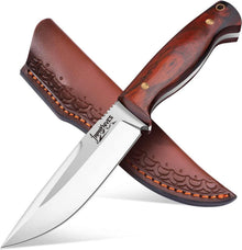 Japaknives Survival Outdoor Messer D2 Stahl feststehend Gürtelmesser