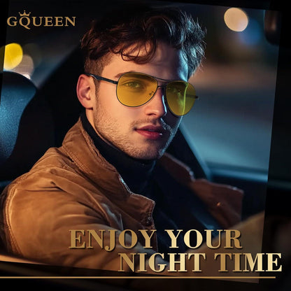 Pilotenbrille Herren Polarisiert UV400 Sonnenbrille Flieger