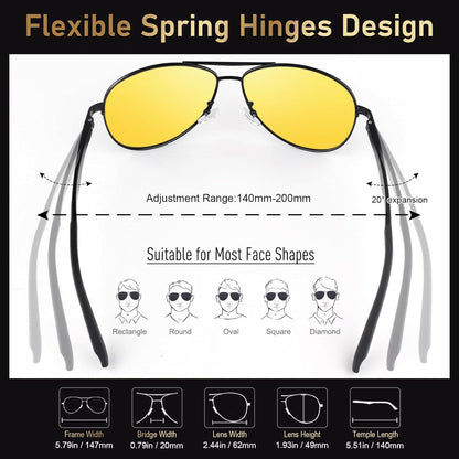 Pilotenbrille Polarisiert UV400 Sonnenbrille Herren Damen Blau