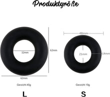 2er Set Penisringe hohe Elastizität Verdickt für