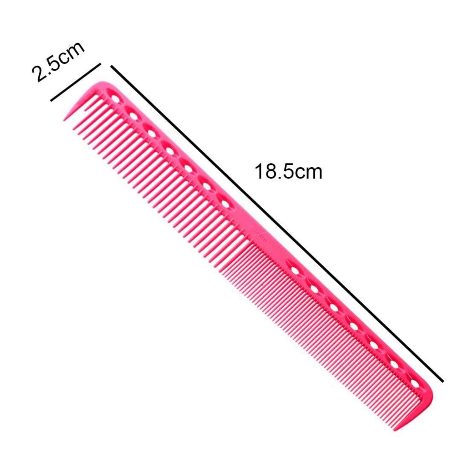 Friseurkämme 4 Kohlefaser Haarkämme breiter Zahn Stylingkamm Unisex