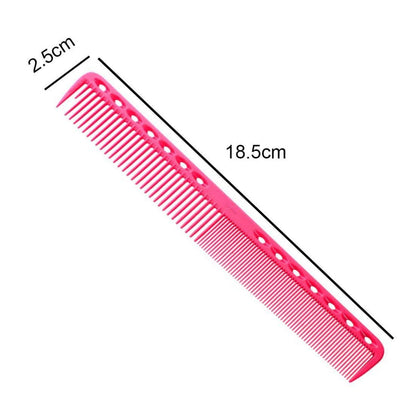 Friseurkämme 4 Kohlefaser Haarkämme breiter Zahn Stylingkamm Unisex