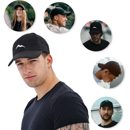 Baumwoll Baseball Cap Herren Damen Atmungsaktiv Verstellbar