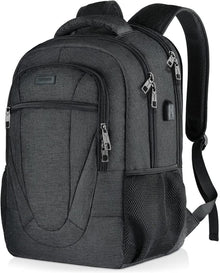 BIKROD Backpack Herren Wasserdicht 17.3 Zoll USB Anti Diebstahl