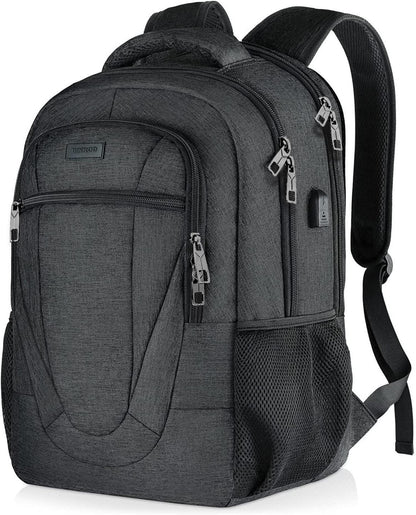 BIKROD Backpack Herren Wasserdicht 17.3 Zoll USB Anti Diebstahl