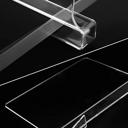 Transparente Acryl-Regalteiler 8er Set verstellbarer