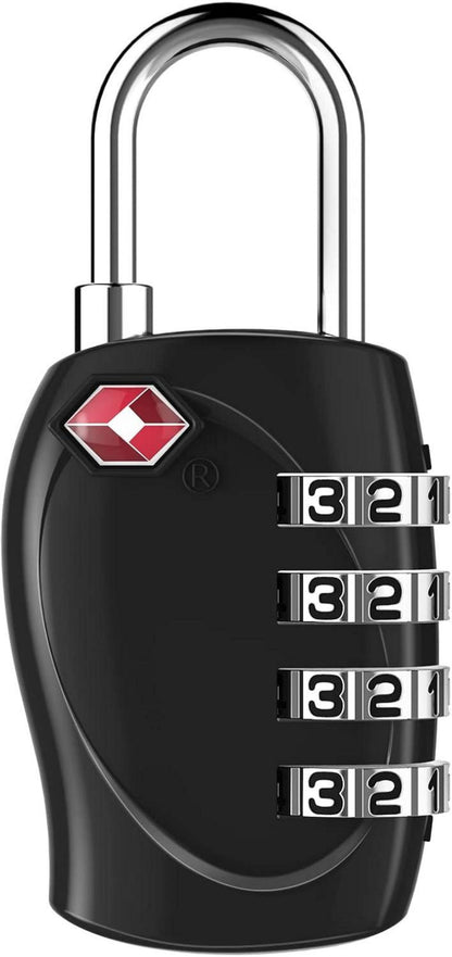 TSA Zahlenschloss für Koffer Rucksack Fahrradtasche