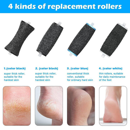 Scholl Velvet Smooth Ersatzrollen 10 Elektrische Fußfeile