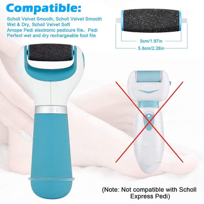 Scholl Velvet Smooth Ersatzrollen 10 Elektrische Fußfeile