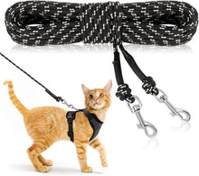 Reflektierende Lange Leine für Katzen 4.5M Sichere Hof Laufleine