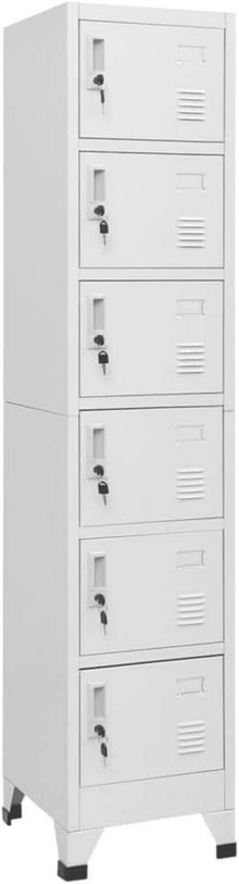 Schließfachschrank Spind Umkleideschrank Metallschrank Fächerschrank