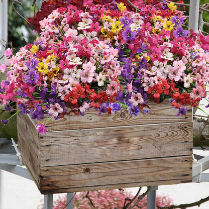 9er Set Künstliche Balkonblumen UV-beständig für Balkon Dekoration