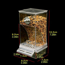 Automatischer Vogelfutterspender für Papageien 18,5 x 8,5 x