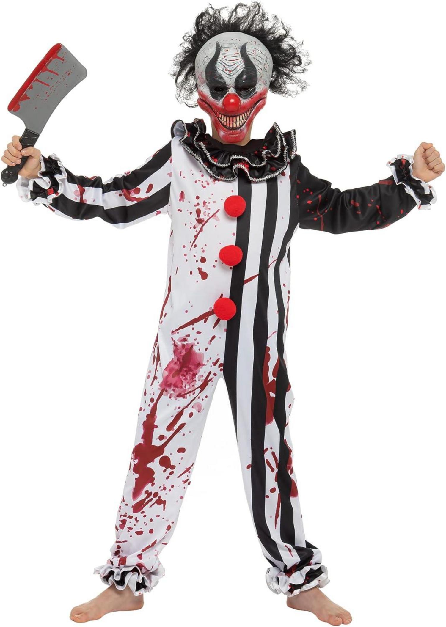 Spooktacular Creations Bleeding Killer Clown Kostüm für Halloween