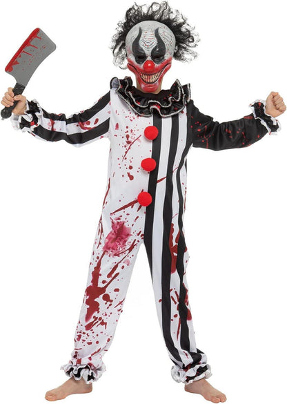 Spooktacular Creations Bleeding Killer Clown Kostüm für Halloween