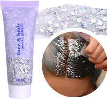 Prreal Glitter Gel Kit 50ml, Mermaid Chunky Sequins Liquid Gel Palette