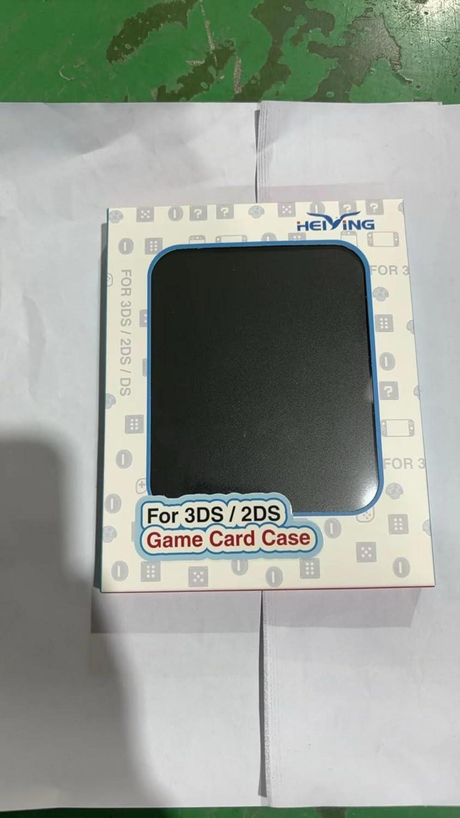 Nintendo DS 2DS 3DS Game Card Holder Storage 24 Slots Black