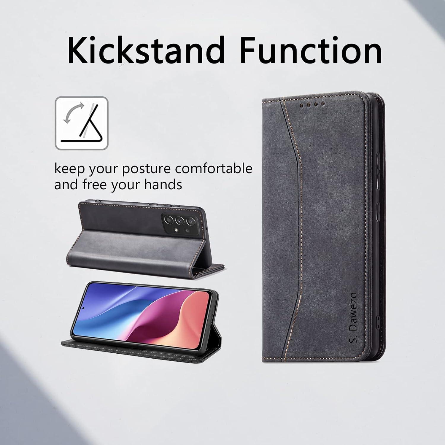 Samsung Galaxy A52 Hülle - Premium Leder