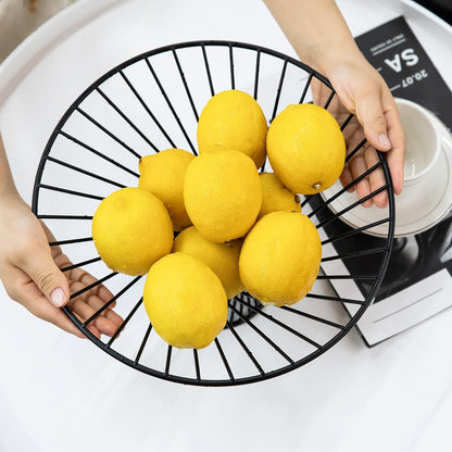 Obstkorb Schwarz Matt Modernes Design Durchlüftung Obst Gemüse