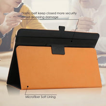 Universal Tablet Hülle 9-10 Zoll Folio Schutzhülle Schwarz