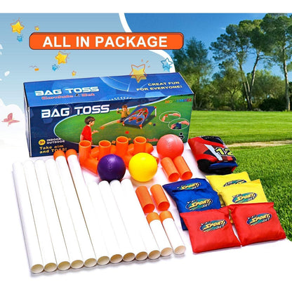 Wurfspiel Kinder Outdoor Cornhole Spiel Game Set für 6