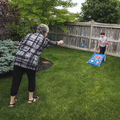 Wurfspiel Kinder Outdoor Cornhole Spiel Game Set für 6