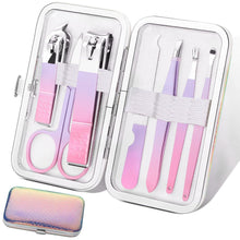 Maniküre-Set, Nagelscheren-Set aus Edelstahl, 7-teilig